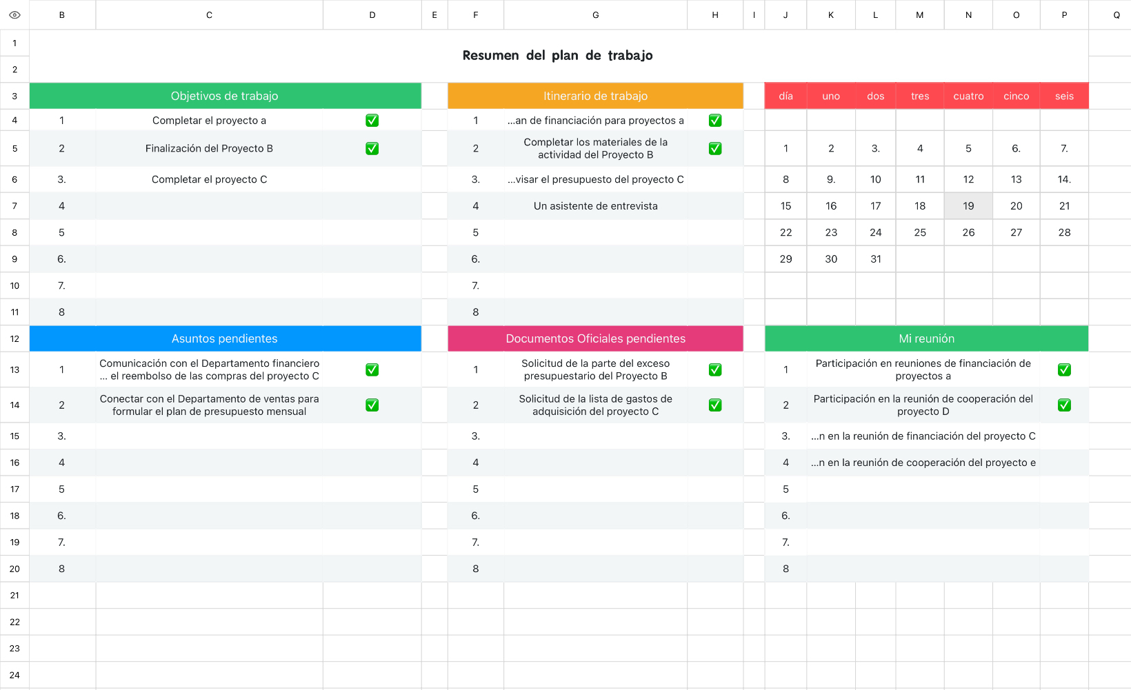 Resumen del plan de trabajo1
